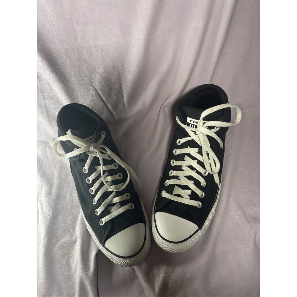 Converse Chuck Taylor All Star Mid Top Men’s Size 10 Black 151041F - EUC!!